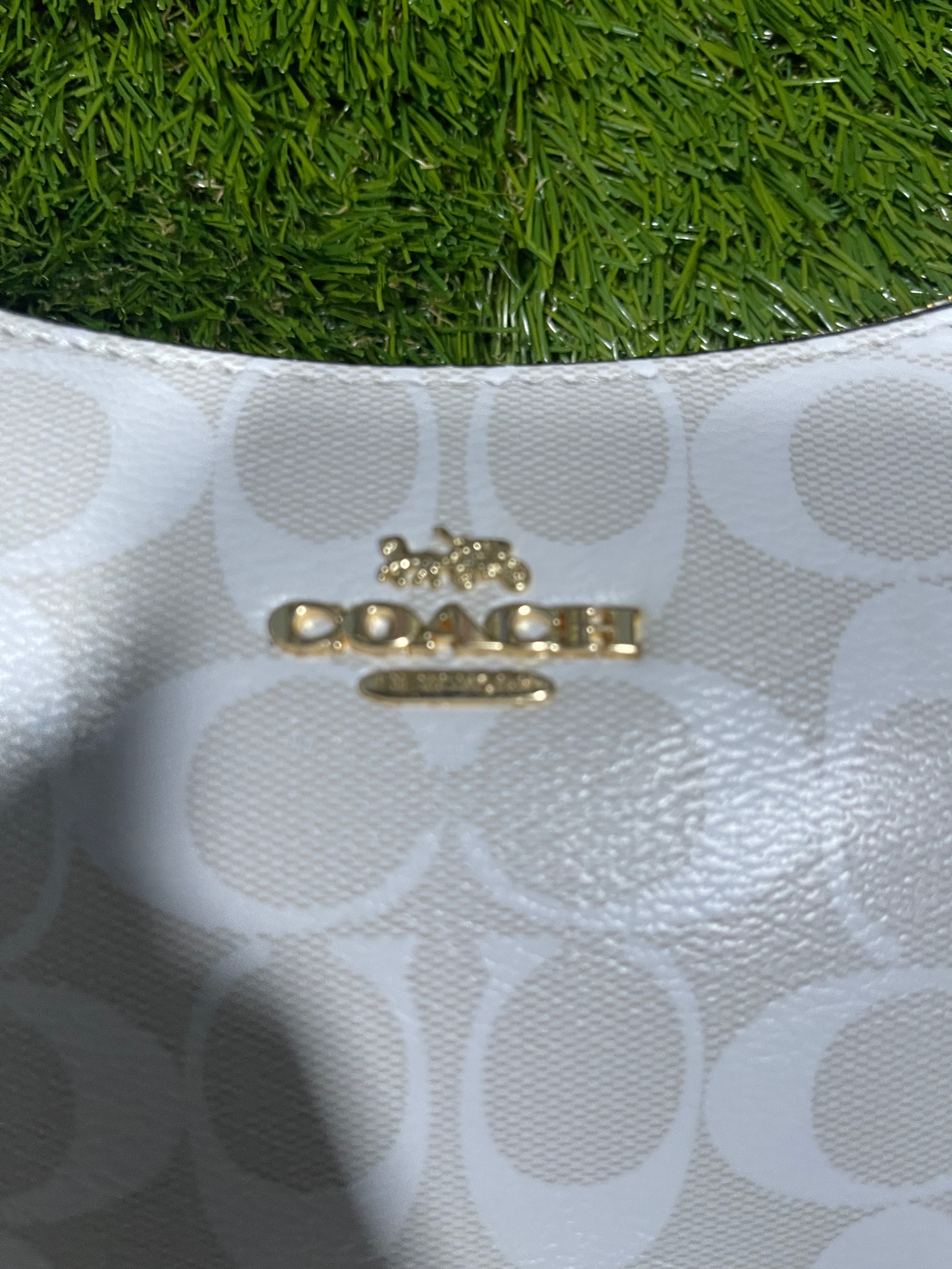 White Coach Bag