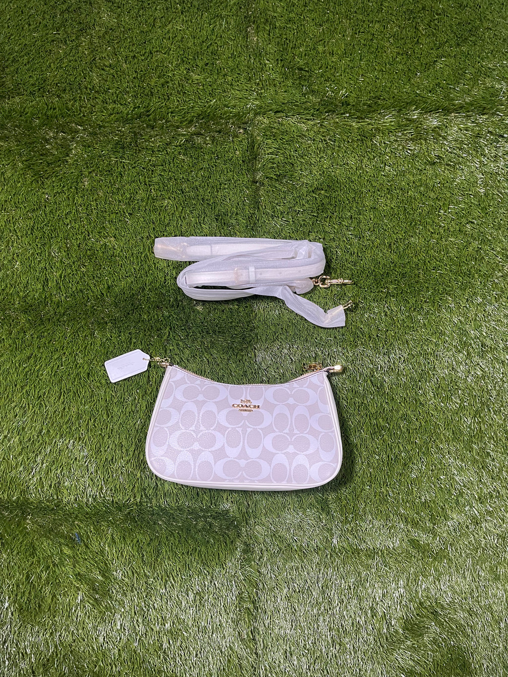 White Coach Bag